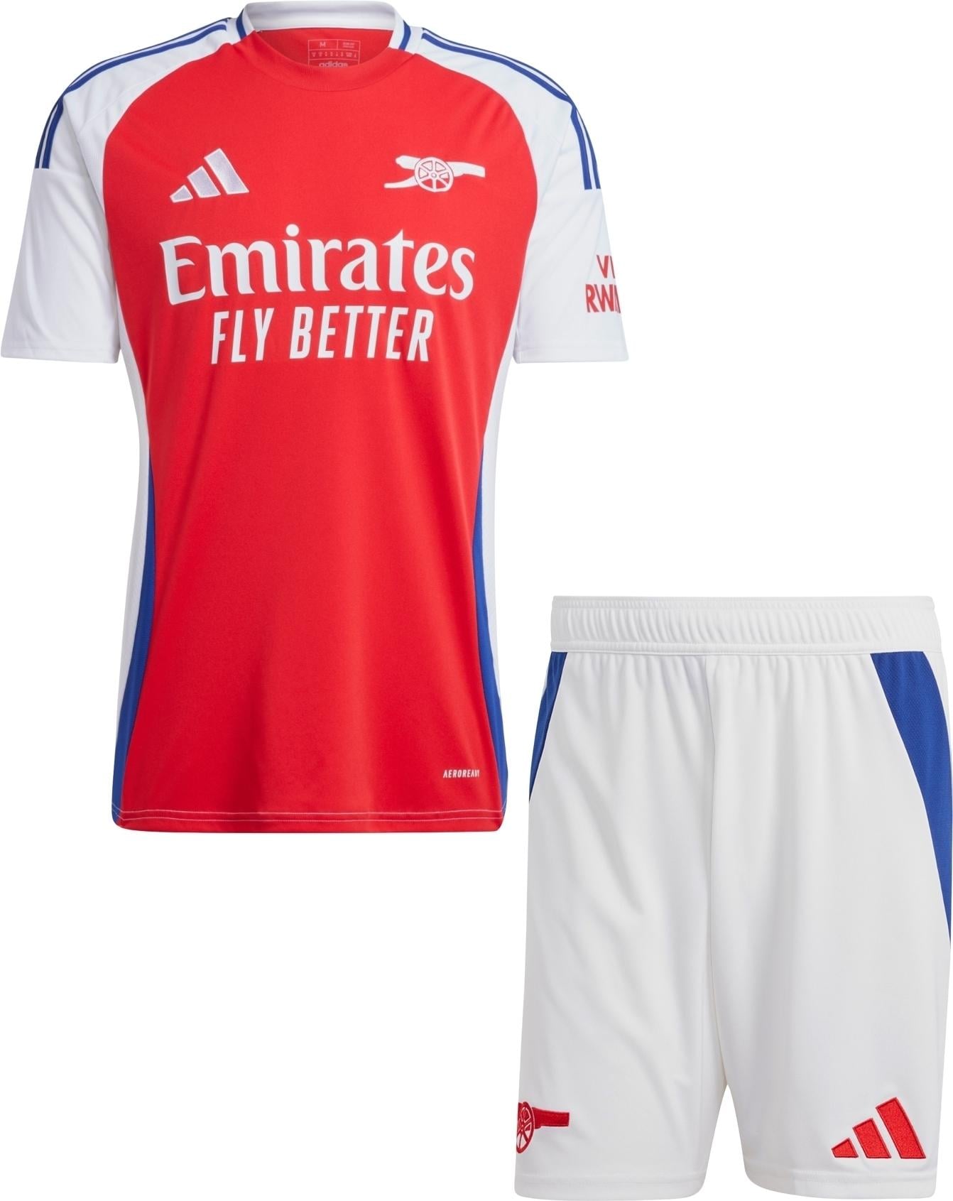 Футбольная форма Арсенал 2024-2025 домашняя F0067 S Красно-синий (47294-45)