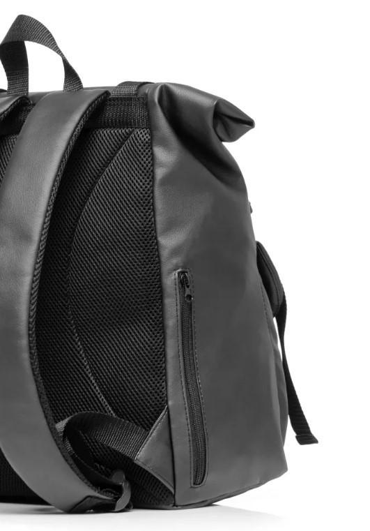 Рюкзак жіночий Sambag RollTop Milton Чорний (24251001) - фото 4 Рюкзак жіночий Sambag RollTop Milton Чорний (24251001) - фото 4