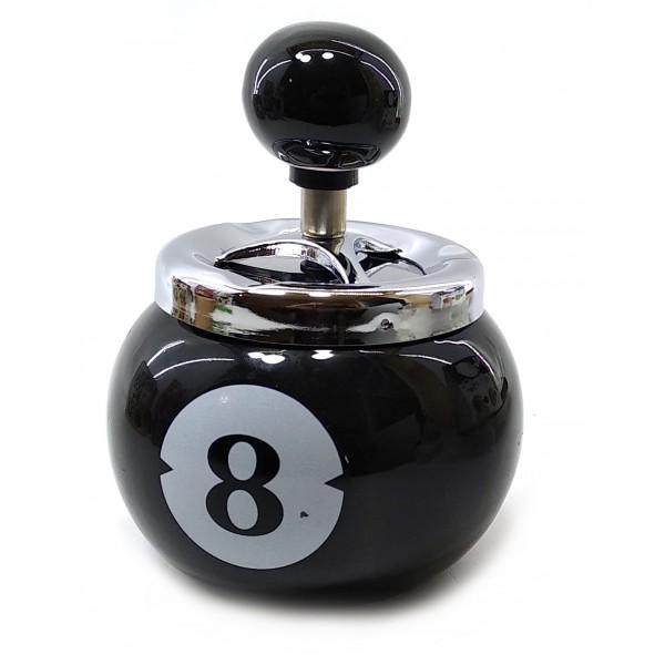 Попільничка 8 Ball керамічна настільна 135х95х95 см (32421)