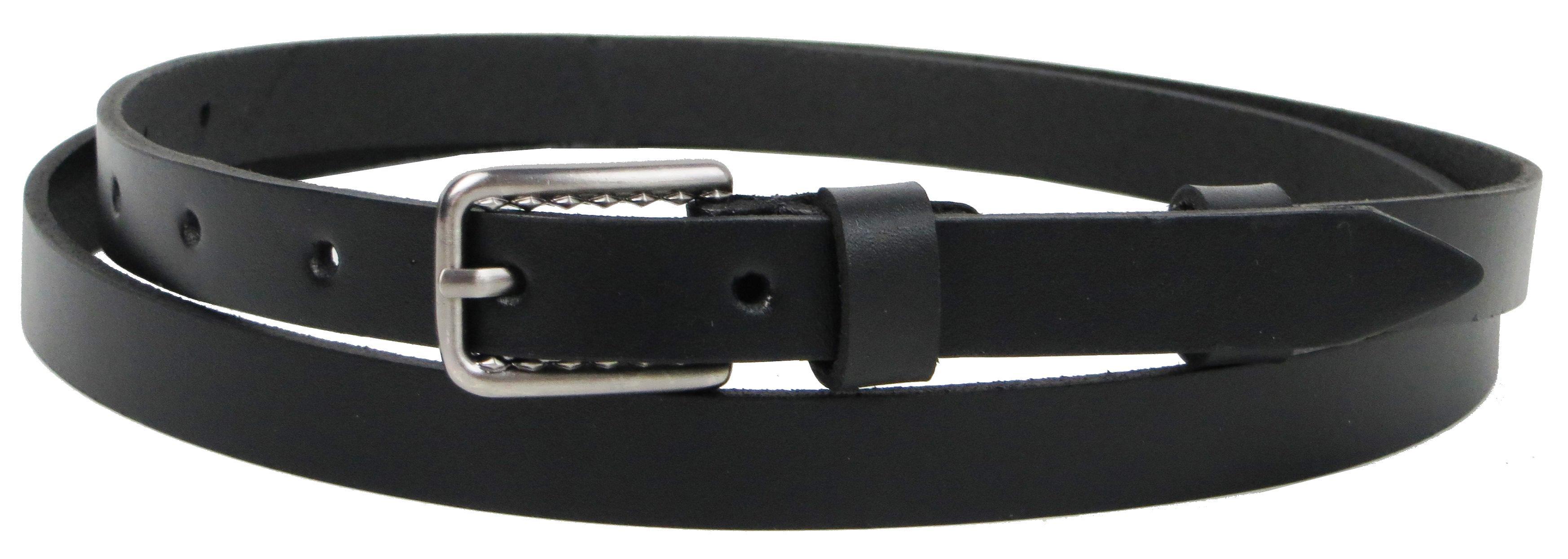 Ремінь жіночий Skipper 1,5 см Чорний (1484-15)
