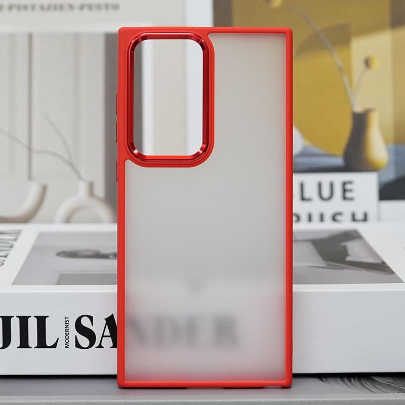 Протиударний Чохол Epik для Samsung Galaxy S22 Ultra North Guard TPU+PC Red - фото 3