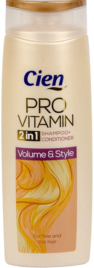 Шампунь для волосся Cien Provitamin 2in1 Volume & Style 300 мл (12940)