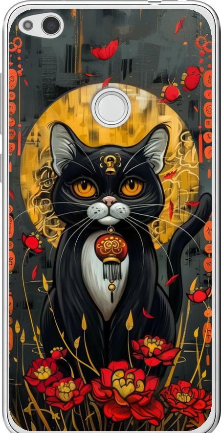 Чехол на Huawei P8 Lite (2017) China Cat (6134t-777-42517) Чехол на Huawei P8 Lite (2017) China Cat (6134t-777-42517)
