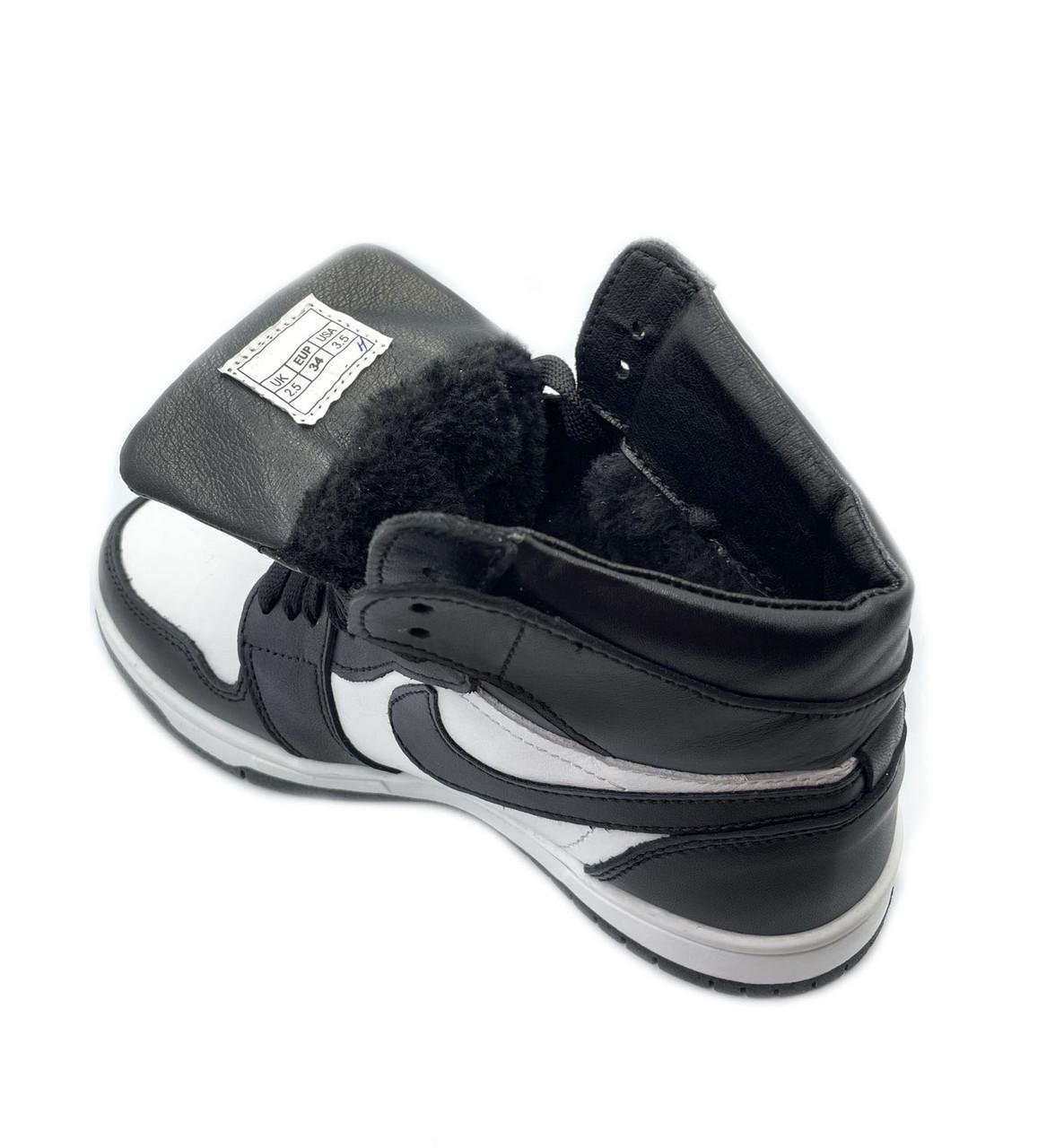 Ботинки зимние для мальчиков JORDAN БМ150161/35 р. 35 Белый/Черный - фото 6