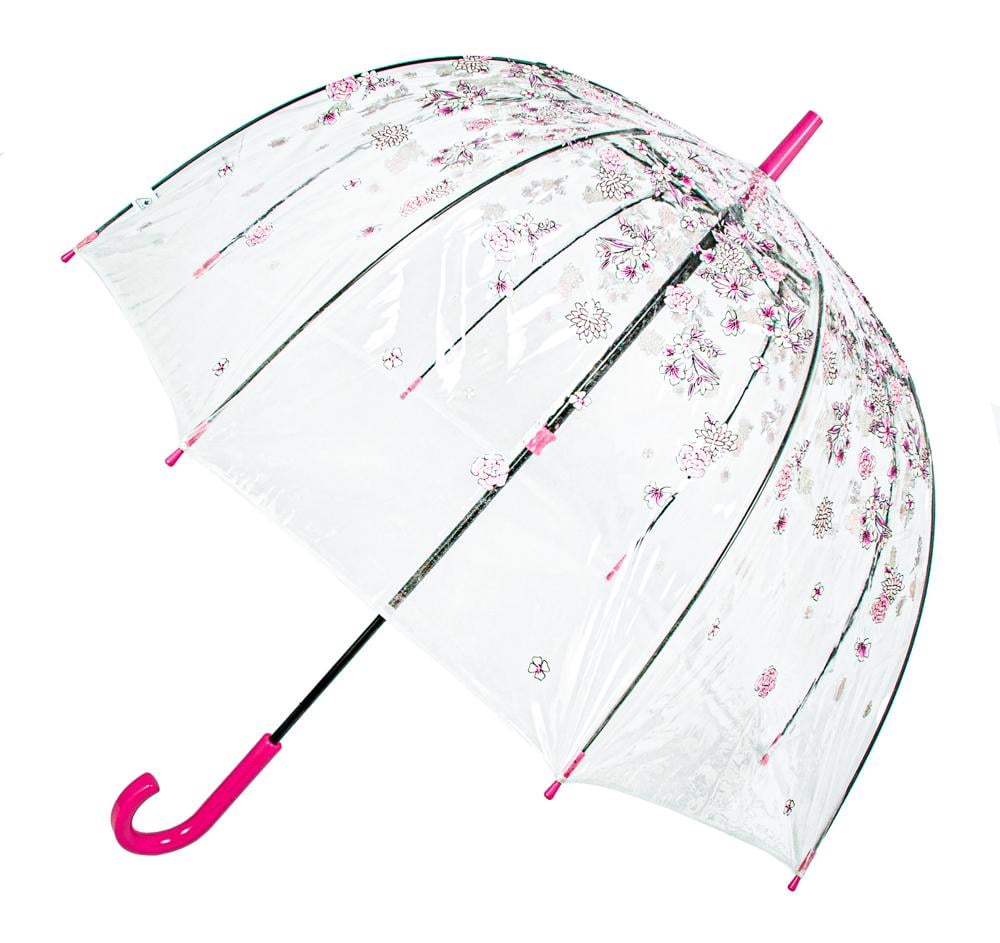 Парасолька-тростина жіноча Fulton Birdcage-2 L042 Sketchy Sprigs (L042-037614)