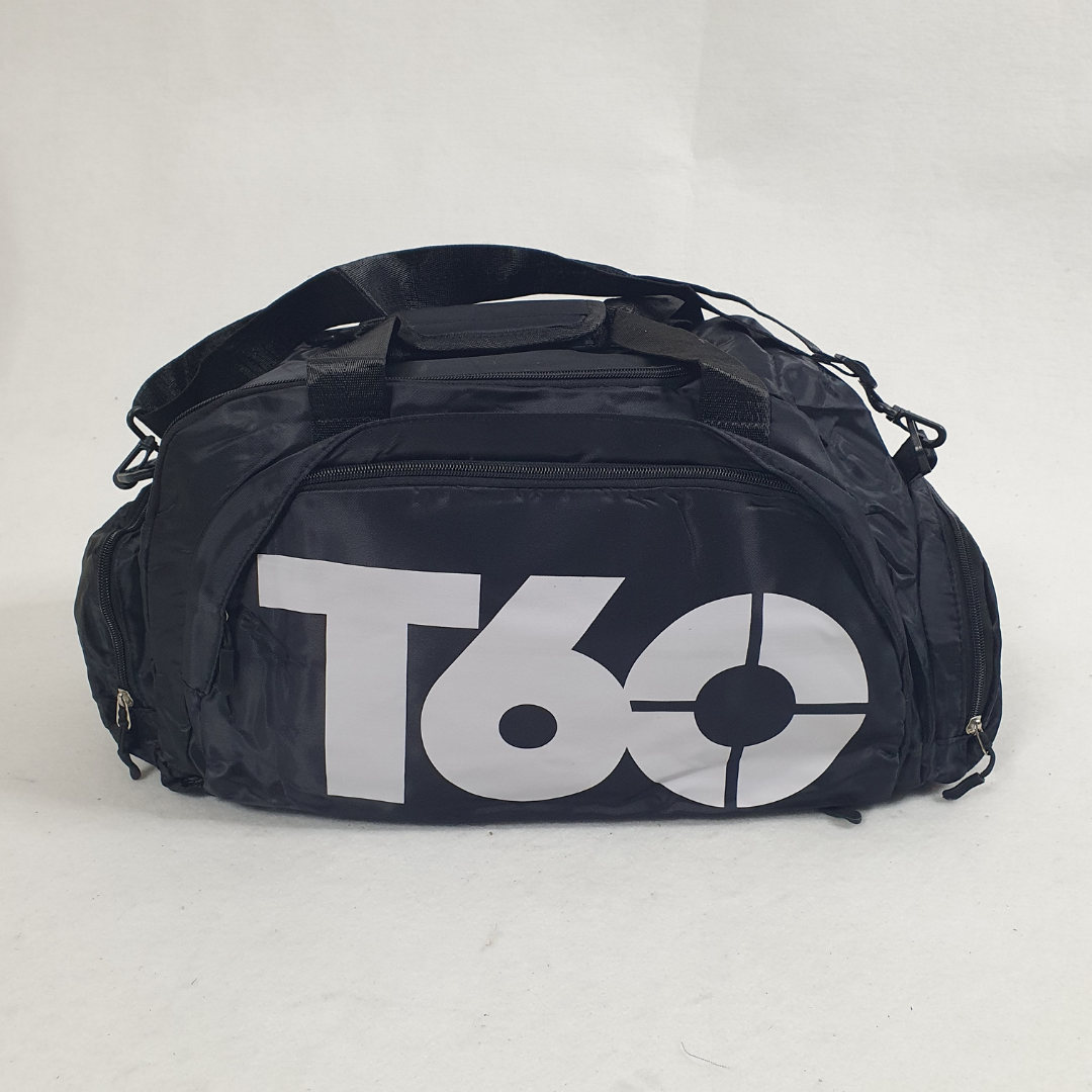 Сумка-рюкзак спортивная с отделом для обуви унисекс (ТS-60-Black) - фото 5 Сумка-рюкзак спортивная с отделом для обуви унисекс (ТS-60-Black) - фото 5