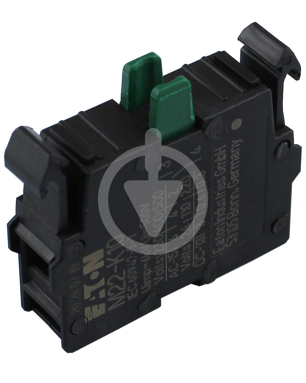 Контактний елемент кнопки замикач М22-К10