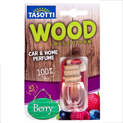 Ароматизатор пробковый на зеркало Tasotti/серия "Wood" Berry 7 мл
