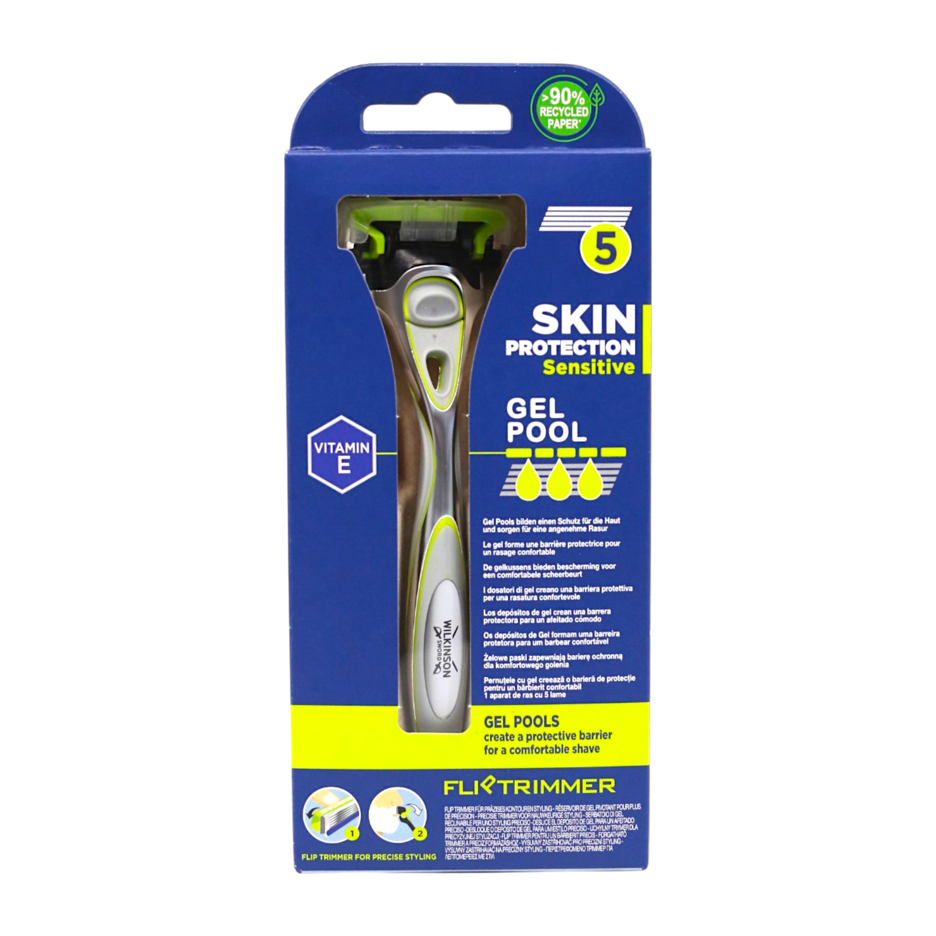 Бритва мужская Wilkinson Sword Hydro Sensative 5 лезвий сменный картридж (НФ-00008992)