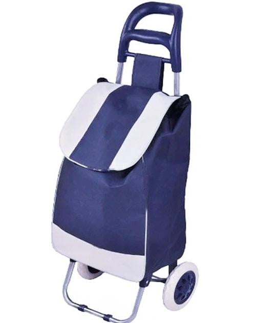 Візок для покупок WB-199A на колесах Темно-синій (55701) Візок для покупок WB-199A на колесах Темно-синій (55701)