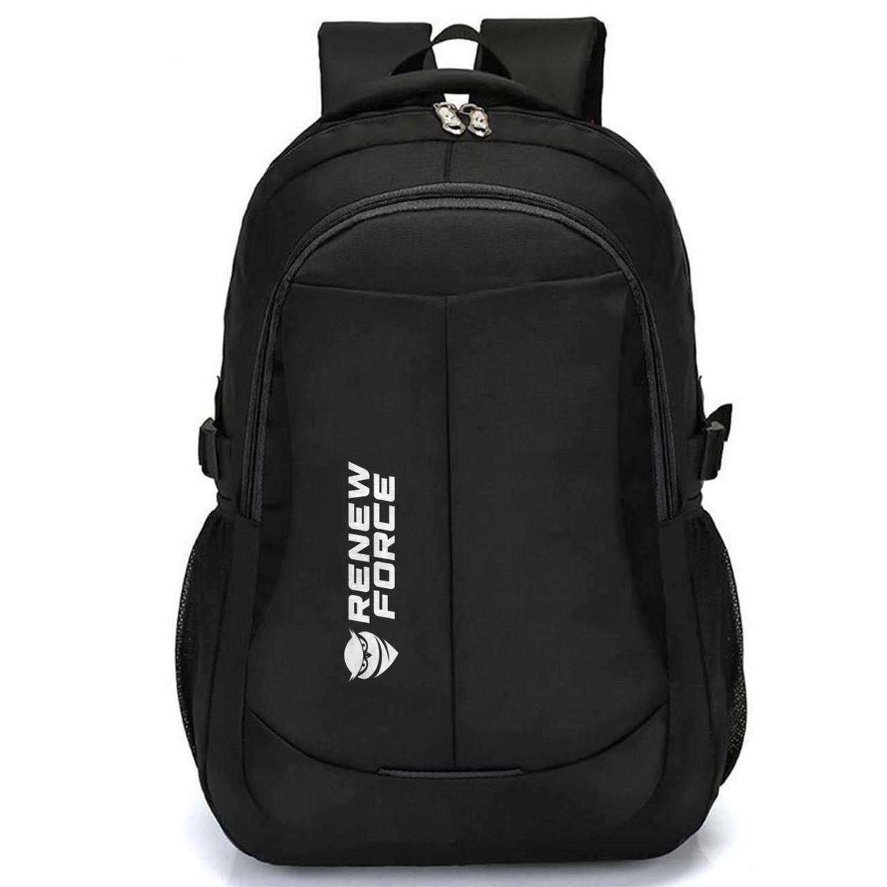 Городской рюкзак Renew Force 22 л 48х31х15 см Черный (2124746844) Городской рюкзак Renew Force 22 л 48х31х15 см Черный (2124746844)