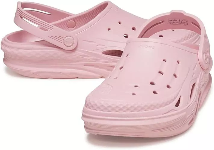 Сабо жіночі Crocs Off Grid Clog Petal р. 39-40 Рожевий (15830) Сабо жіночі Crocs Off Grid Clog Petal р. 39-40 Рожевий (15830)
