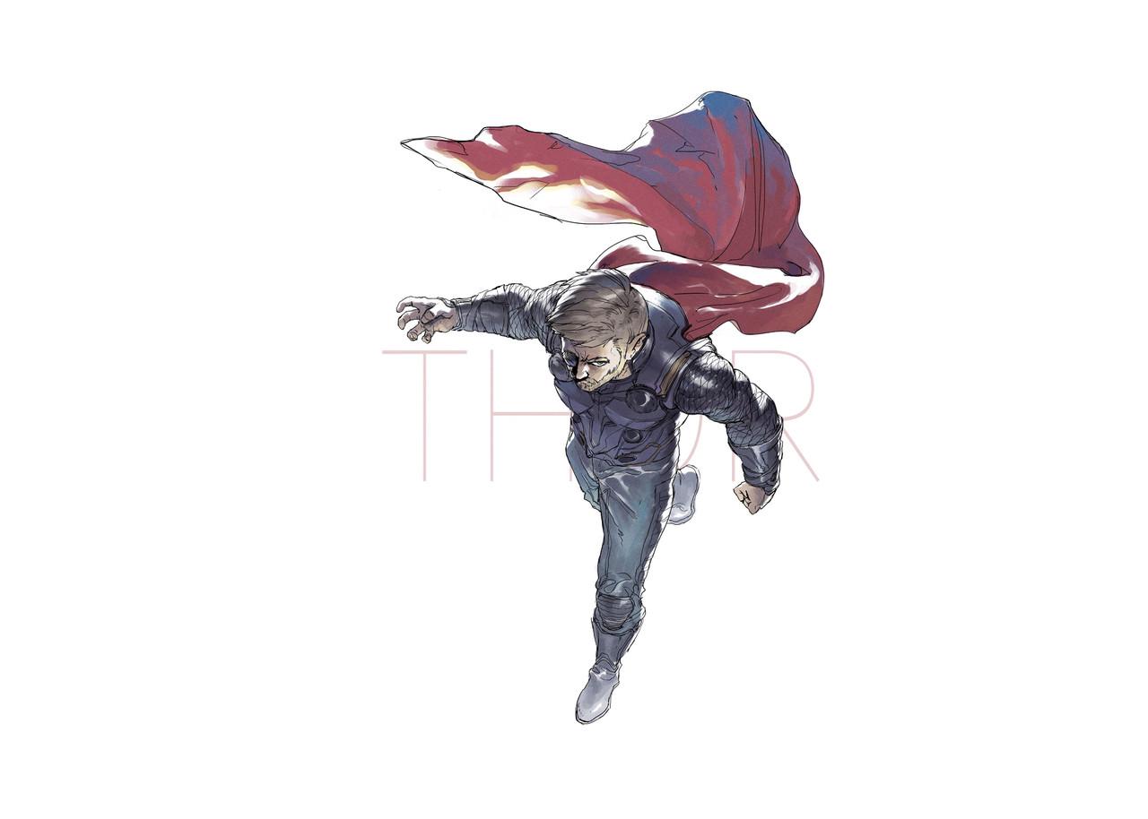 Картина GeekLand Thor Тор графика