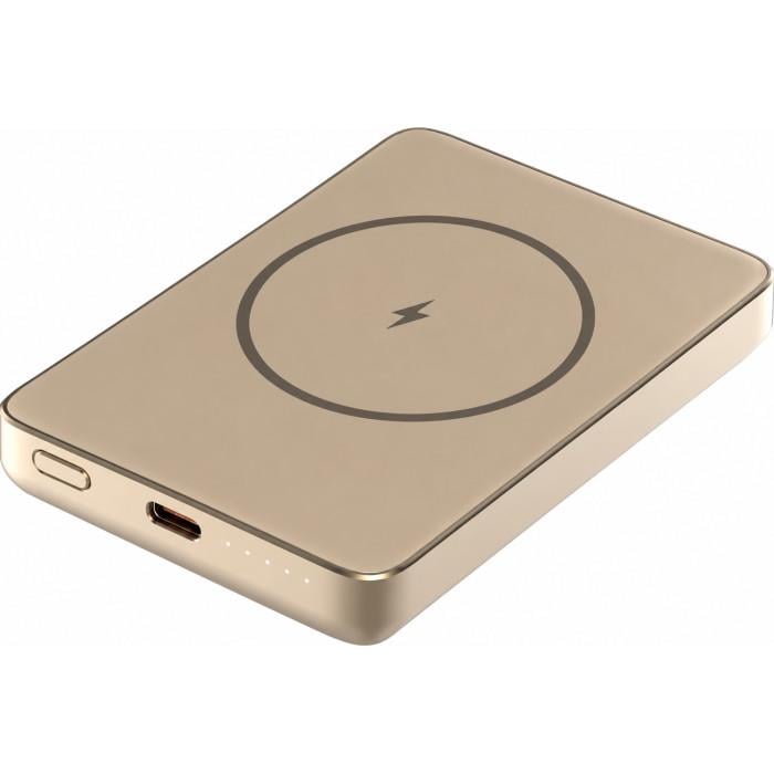Повербанк ATRIA WPD-W72G 10000 mAh 20W 12V 3А PD Qi USB-C Gold (38914947)