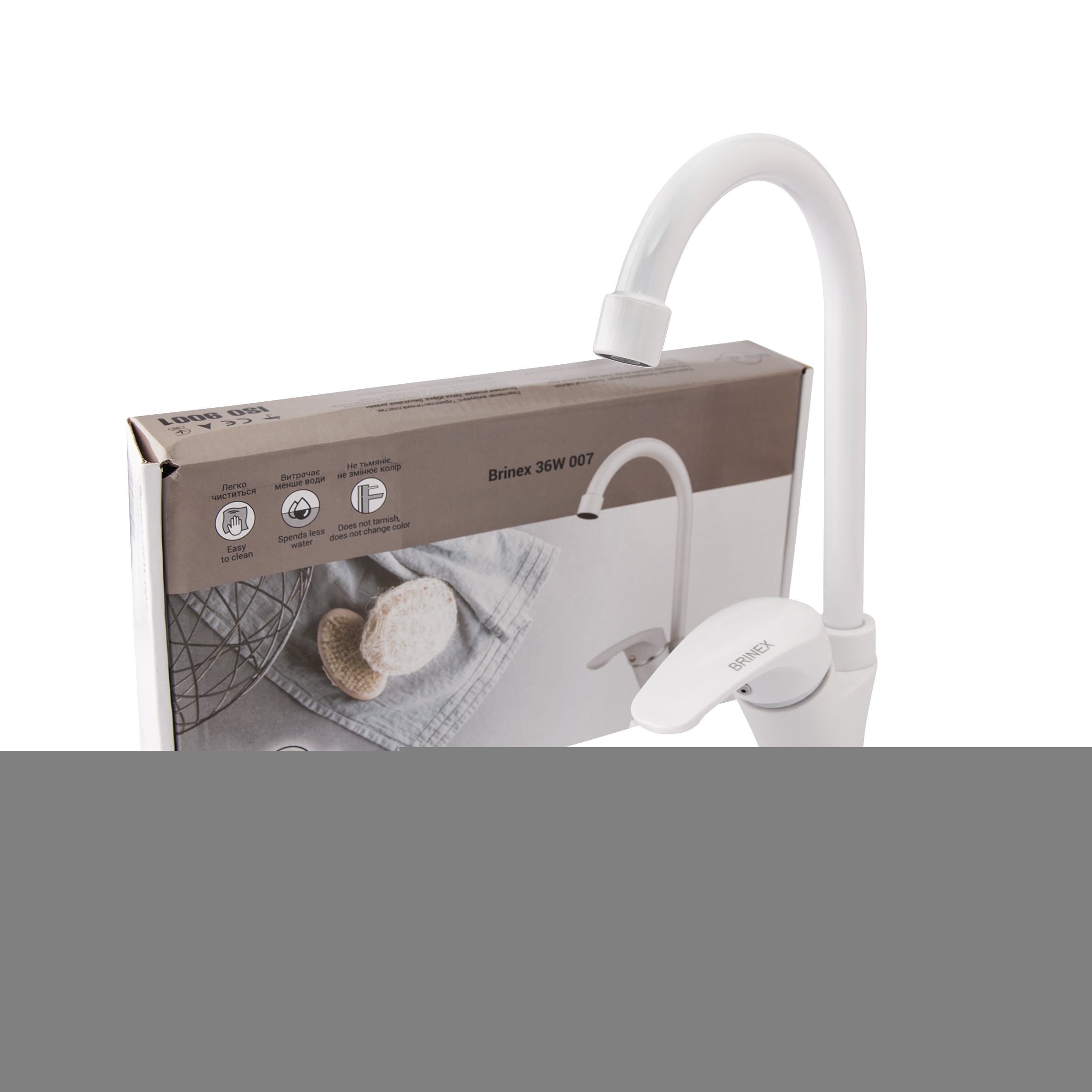 Смеситель для кухни Brinex 36W (007) - фото 3