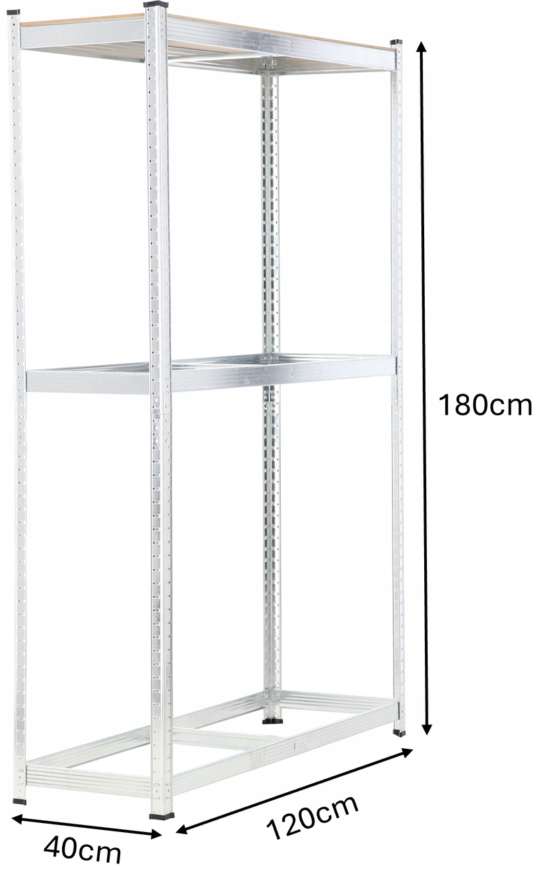 Стеллаж металлический Garden Line для 8 шин с дополнительной полкой до 175 кг на полку 180x120x40 см (REA5219) - фото 7 Стеллаж металлический Garden Line для 8 шин с дополнительной полкой до 175 кг на полку 180x120x40 см (REA5219) - фото 7