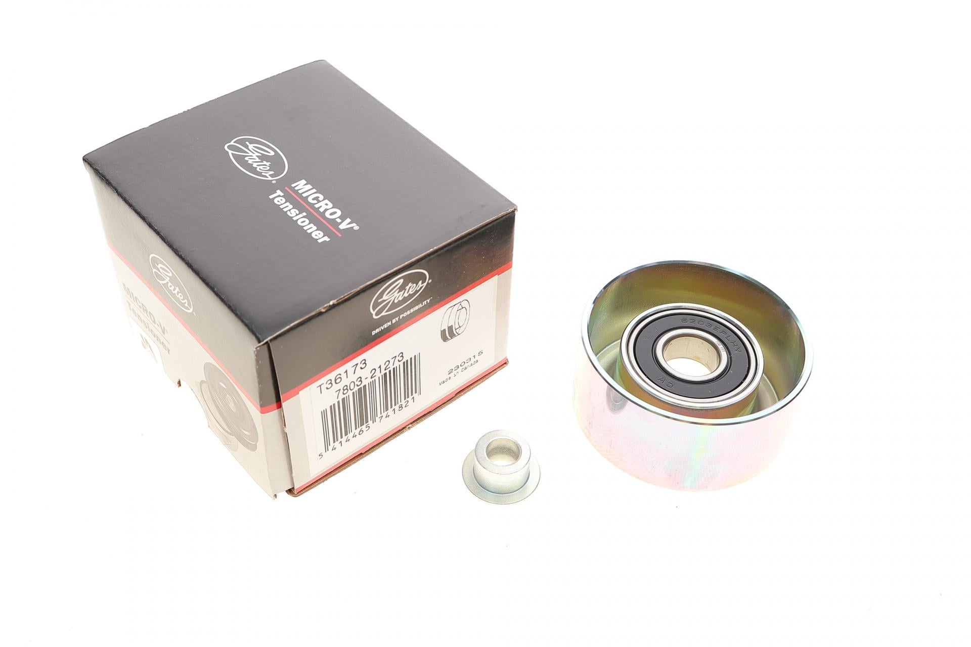 Ролик генератора паразитный GATES для Toyota Land Cruiser 4.0 V6 VVTi/Lexus ES/GS/RX 02-70х34 мм (T36173)