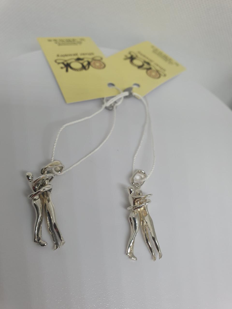 Срібна підвіска Пара закоханих (26943012) - фото 3