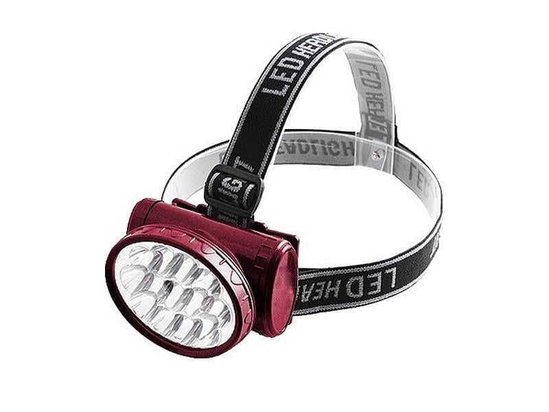 Фонарь аккумуляторный 1898 налобный (4882)