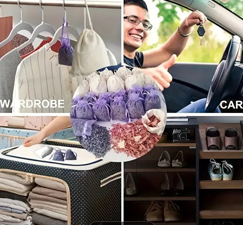 Аромасаше з натуральною лавандою для сну/захисту від молі (Н-1211) - фото 10