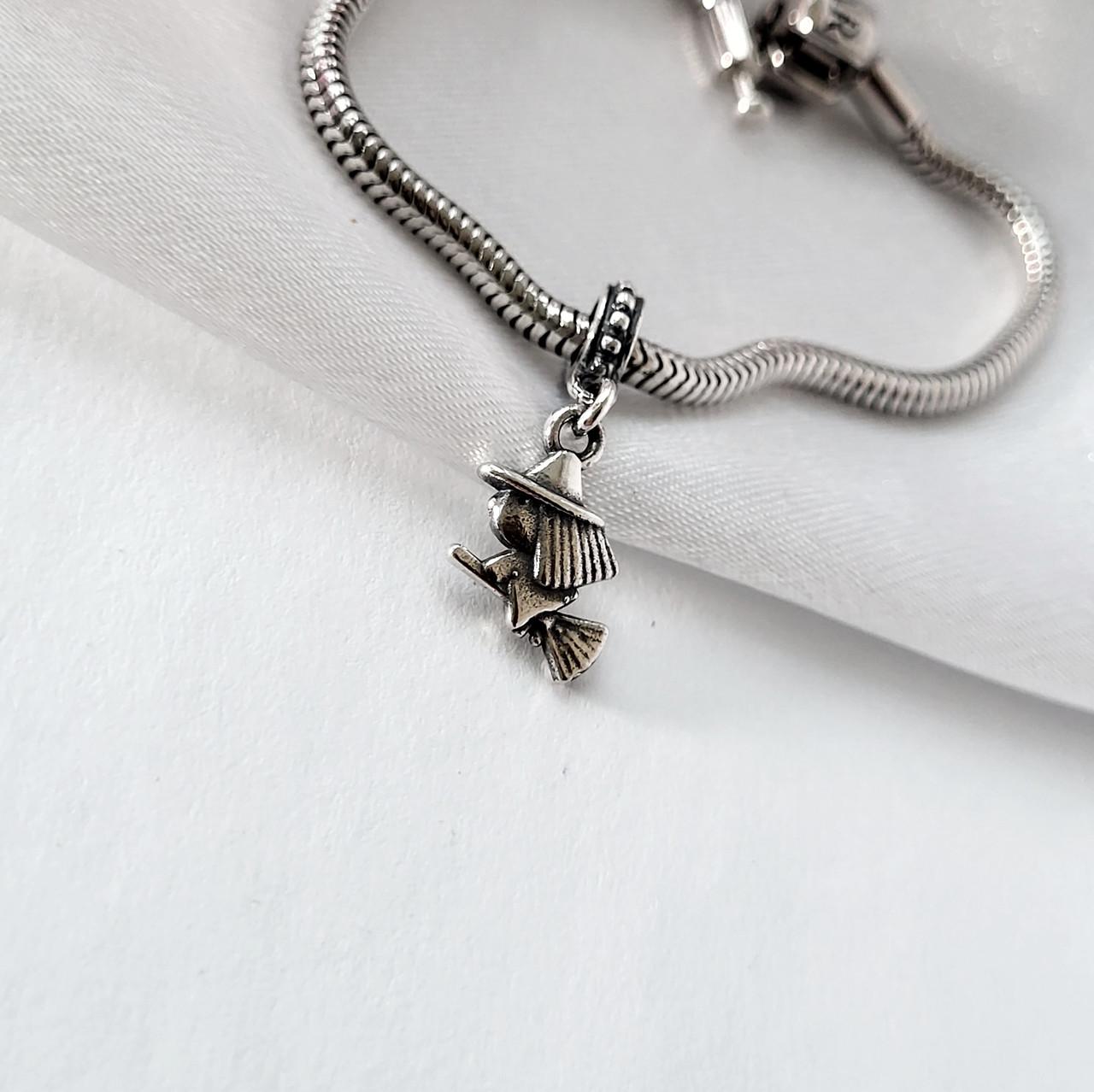 Шарм на браслет із підвіскою ще та штучка срібло 925 проби чорнене 1,90 г (914ч)