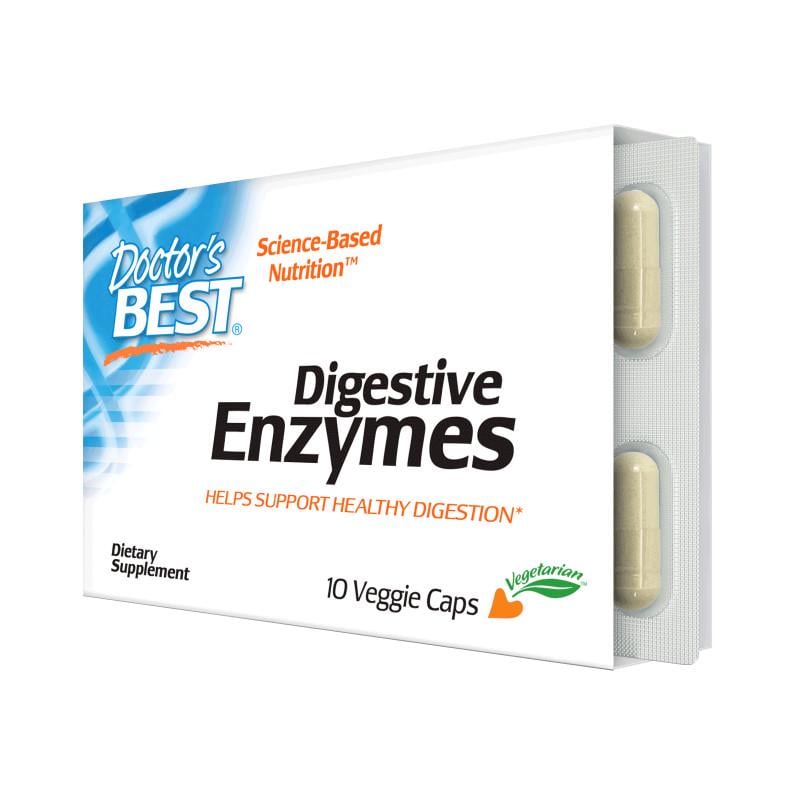 Натуральная добавка Doctor's Best Digestive Enzymes 10 капс. (7066)