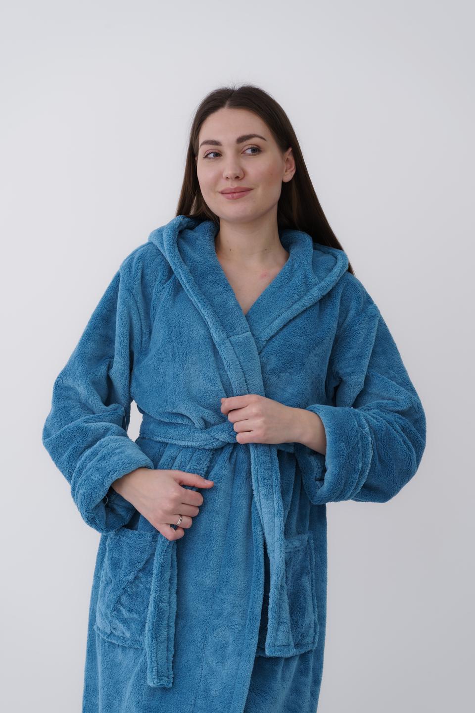Халат жіночий UT Store HT01 L Морська хвиля - фото 3