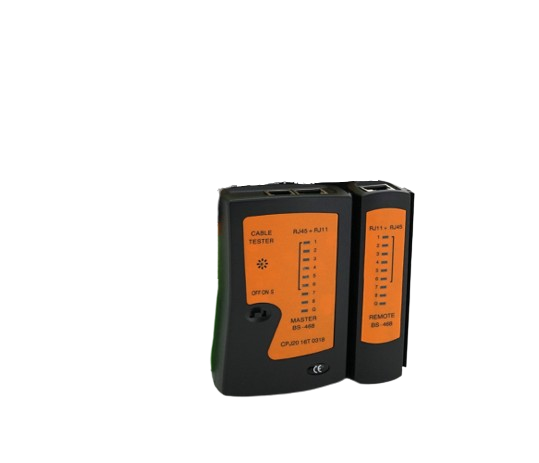 Тестер електричний RJ-45/RJ-11 VOLTRONIC BS-468 Чорний (YT-BS-468)