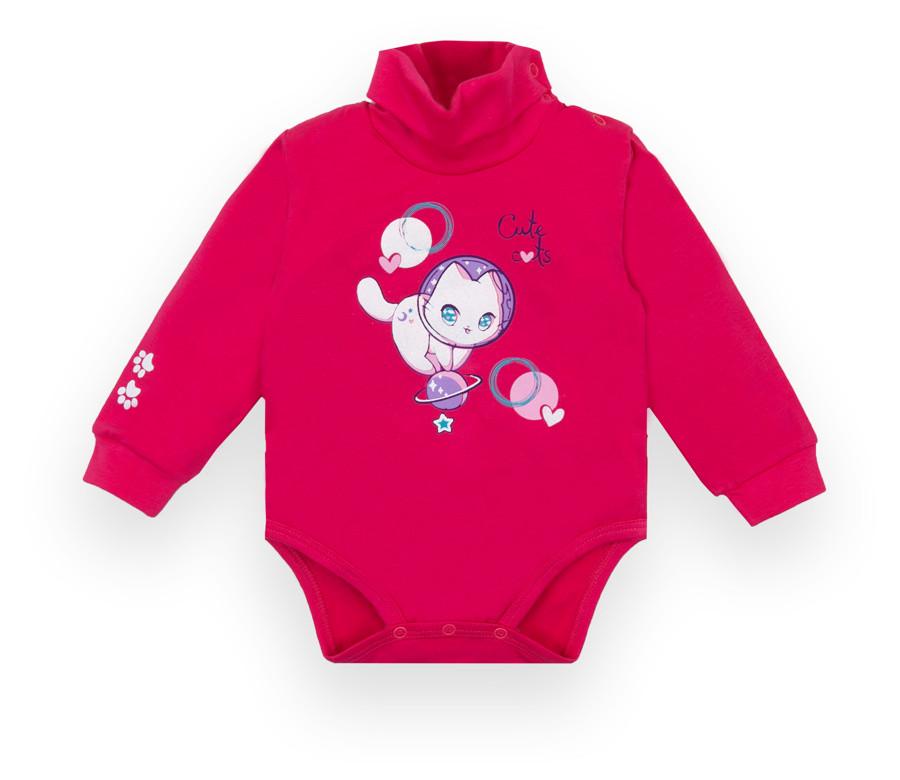 Боди хлопковое для девочки Gabbi BD-21-33-2 Мяусская 80 см Малиновый (13076) Боди хлопковое для девочки Gabbi BD-21-33-2 Мяусская 80 см Малиновый (13076)