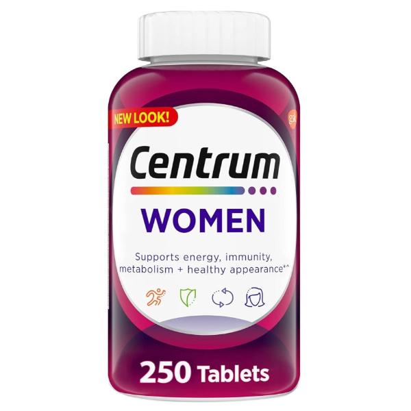 Вітамінно-мінеральний комплекс для жінок Centrum Multivitamin&Mineral for Women 250 табл. (000023286)