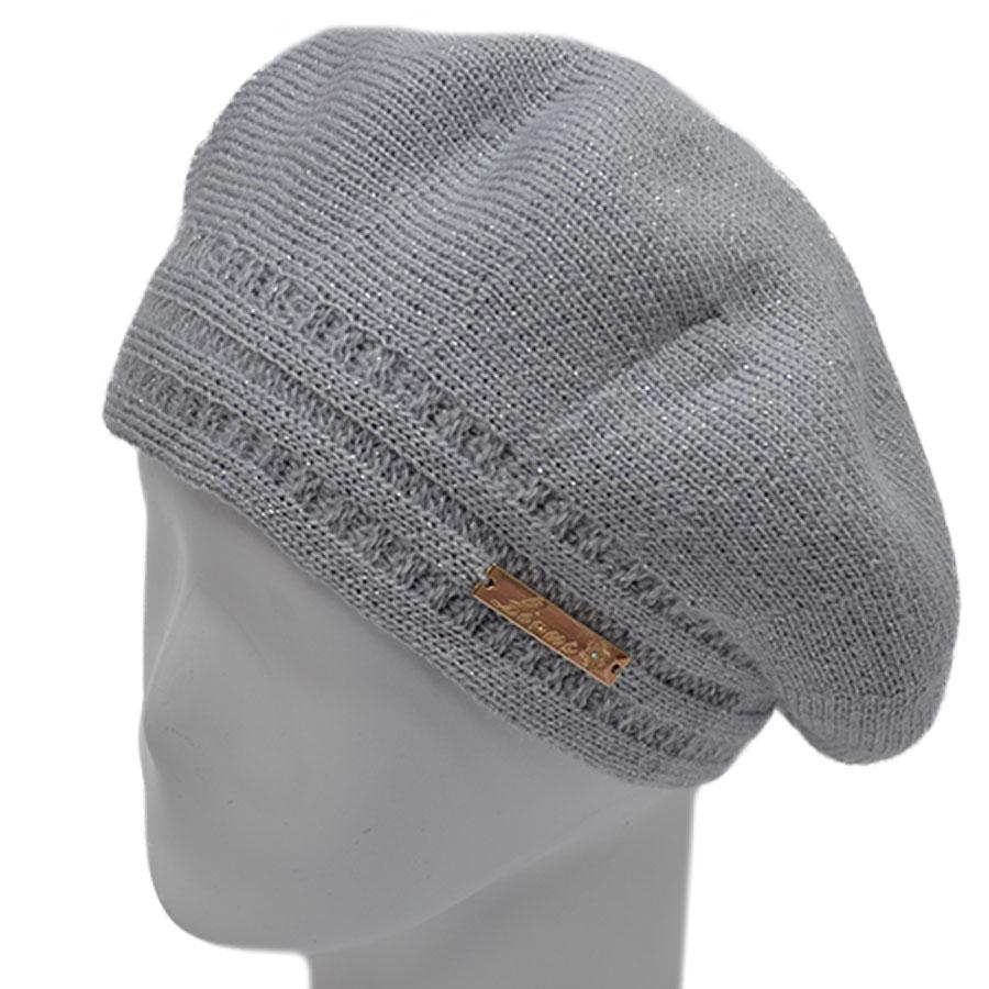 Берет шерстяной Lirus Алина Серо-голубой (70277)