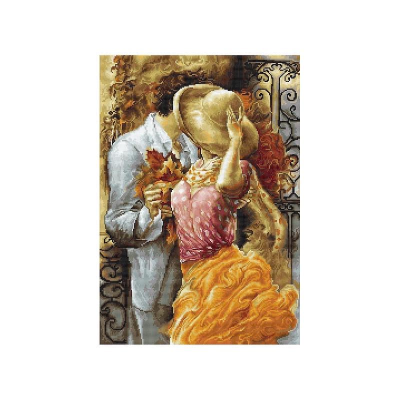 Набір для вишивки хрестиком Luca-S B554 Осіннє листя (16365)