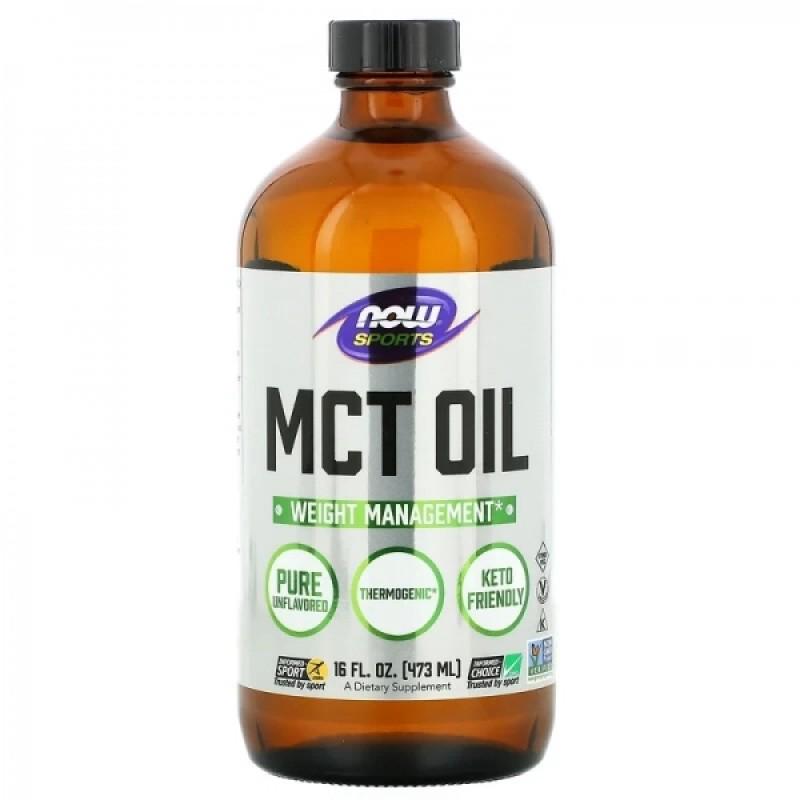 Натуральна добавка Now Foods Sports MCT Oil 473 мл (NOW-02211)