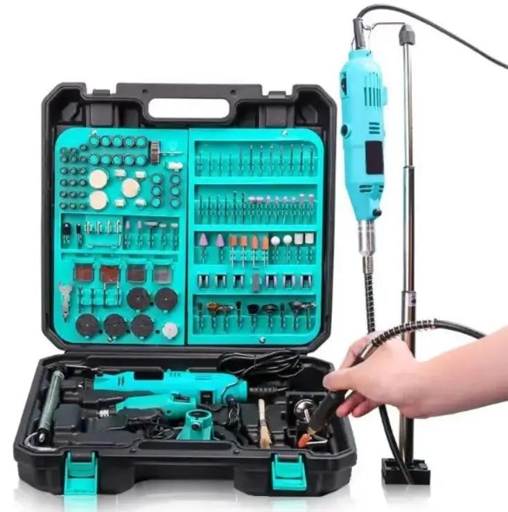 Гравер електричний Mini 12V з 236 насадками (НФ-00008848) - фото 4 Гравер електричний Mini 12V з 236 насадками (НФ-00008848) - фото 4