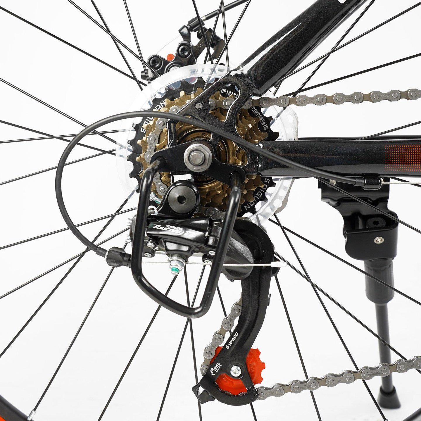 Велосипед горный Corso Energy 26"/15" Черно-оранжевый (524961589) - фото 5 Велосипед горный Corso Energy 26"/15" Черно-оранжевый (524961589) - фото 5