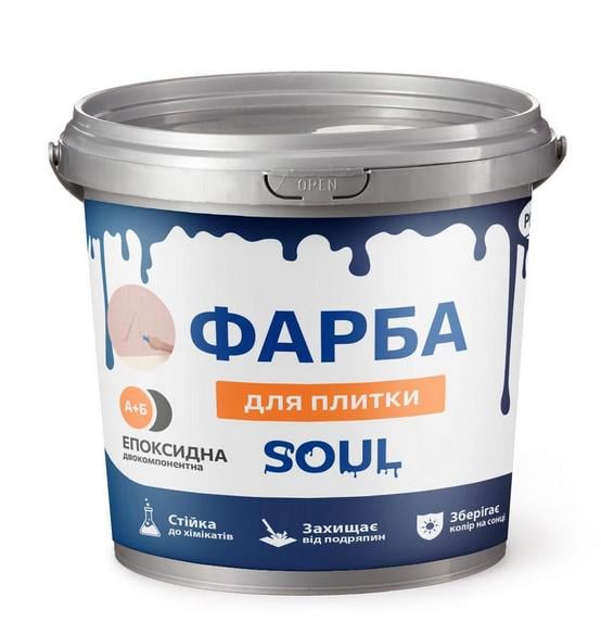 Краска эпоксидная для плитки Plastall 4,5 кг Белый (85799) Краска эпоксидная для плитки Plastall 4,5 кг Белый (85799)