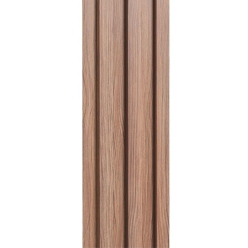 Декоративная стеновая рейка Sticker Wall WPC 200х27х2900 мм Капучино (33502945)