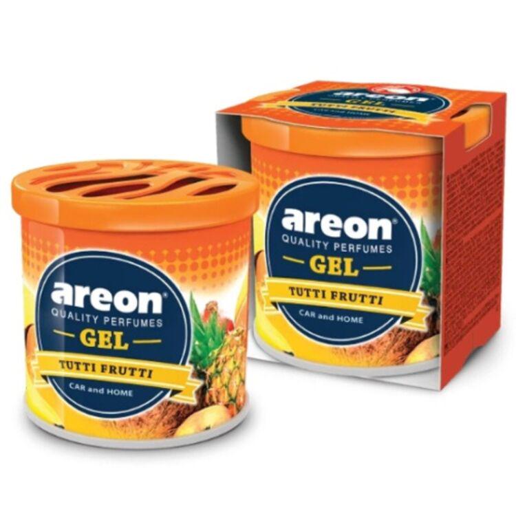 Ароматизатор Areon Sport Lux гель консерва Тутти Фрутти (085033)