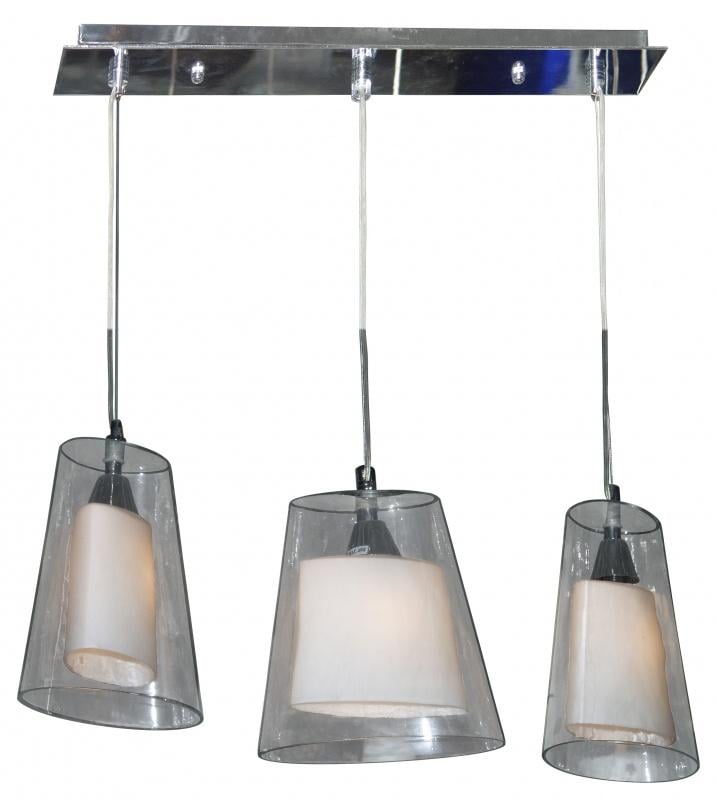 Люстра потолочная подвес лофт Brille Br 01 053/3L на 3 плафона