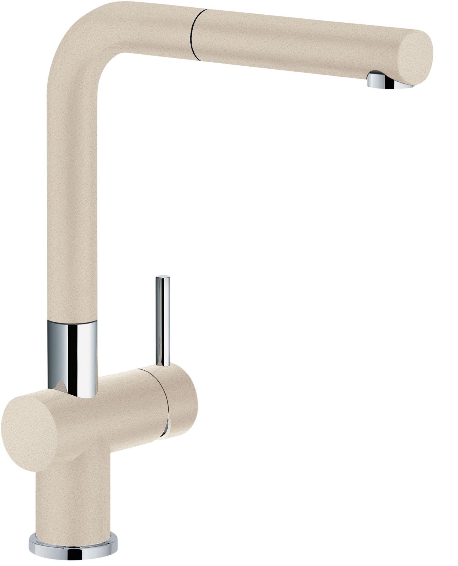 Кухонный смеситель Franke ACTIVE PLUS DOC с выдвижным изливом Бежевый (115.0373.884)
