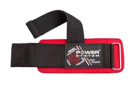 Ремені для підтягування Power System Power Pin PS-3350 Black/Red - фото 2