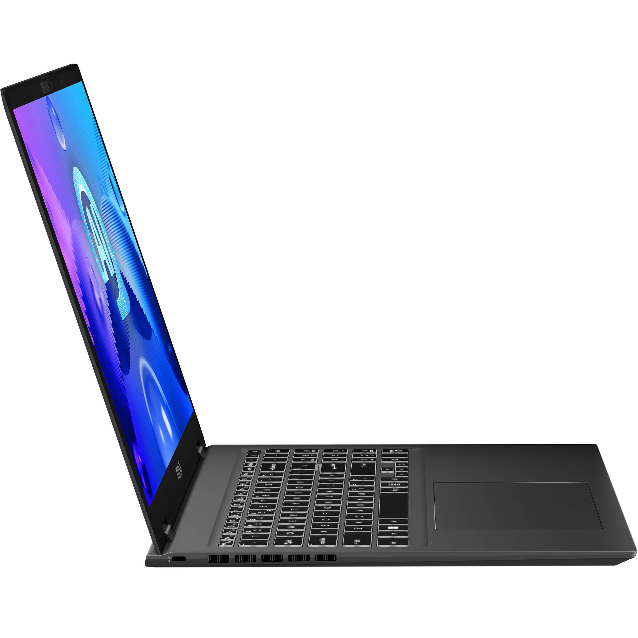 Ноутбук MSI Prestige 16 AI+Evo B2VMG-028UA U7-258V 32/1 TB 16" Stellar Gray (9S7-15A331-028) - фото 5 Ноутбук MSI Prestige 16 AI+Evo B2VMG-028UA U7-258V 32/1 TB 16" Stellar Gray (9S7-15A331-028) - фото 5