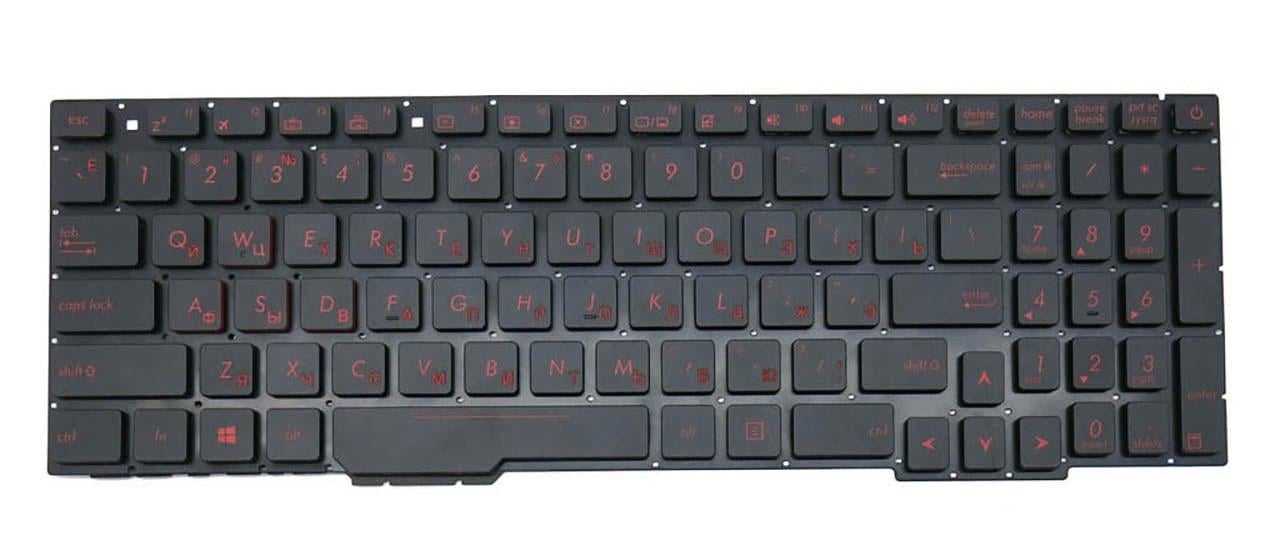 Клавиатура для ноутбука Asus KX53VD с подсветкой клавиш (0KNB0-6671RU00)