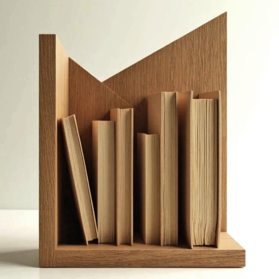 Полка книжная настольная из дерева Сомбрилья Сиена (КПА-032005)