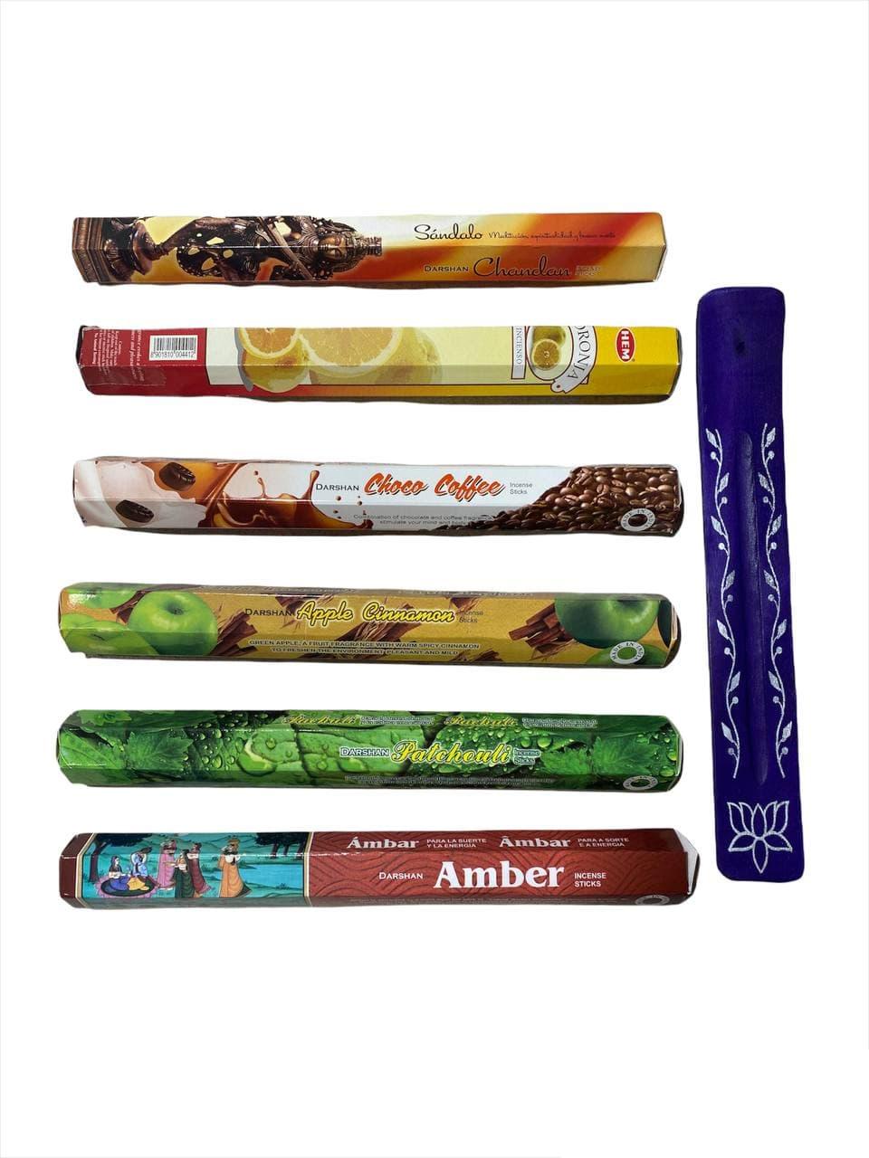 Аромапалички Затишна Осінь з підставкою 7 предметів (NBS7-MZ)