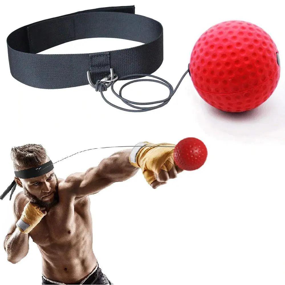 Тренажер для боксу Boxing Reflex Ball Красный (cd3a94d2) - фото 6 Тренажер для боксу Boxing Reflex Ball Красный (cd3a94d2) - фото 6