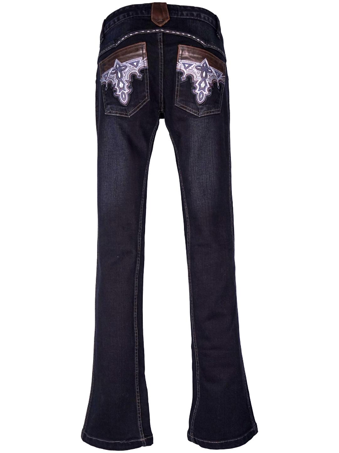 Джинси жіночі вінтажні 6th Avenue AV-314 р. 42 Чорний (AV-314-42) - фото 10