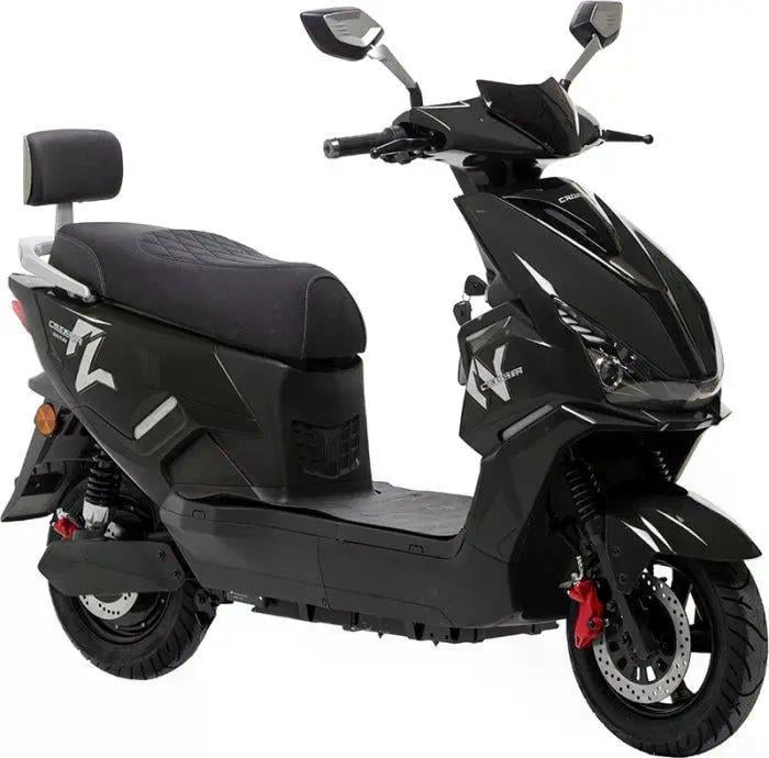 Электроскутер двухместный Crosser CR23 2500W 72V/23 Ah Черный