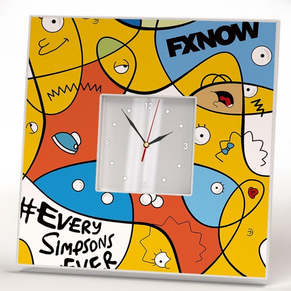 Часы "The Simpsons" 260x260 мм (C00883)
