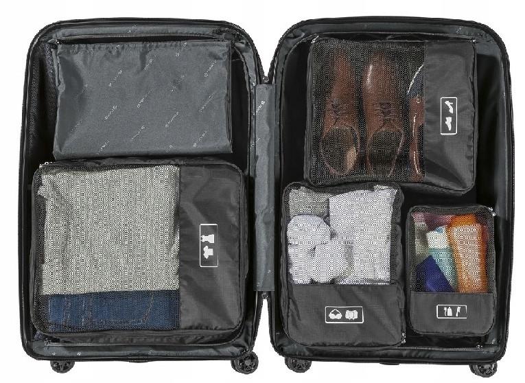 Набір із чотирьох дорожніх органайзерів Topmove Traveler Чорний - фото 2 Набір із чотирьох дорожніх органайзерів Topmove Traveler Чорний - фото 2